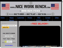 Tablet Screenshot of niceworkbench.com